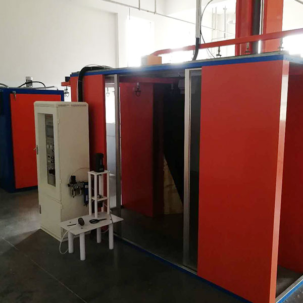 Dust-free paint assembly line