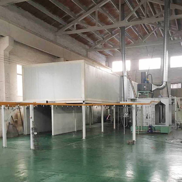 Automatic paint spray assembly line equipment