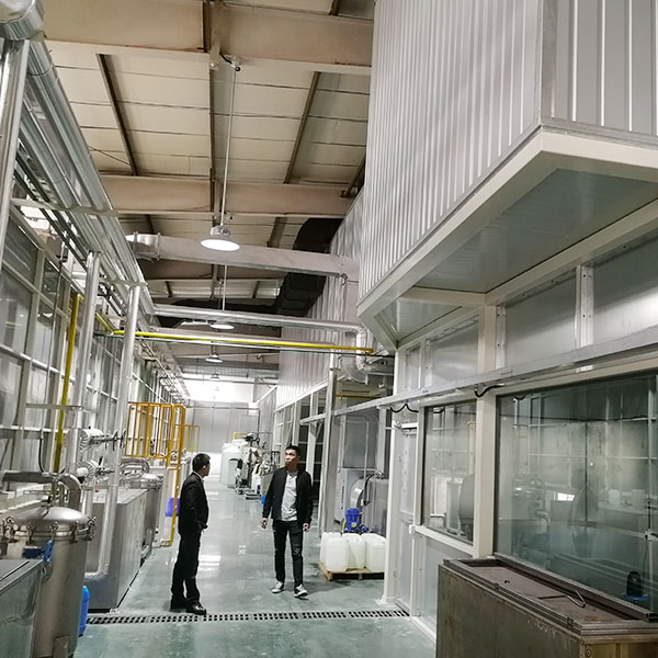 Hardware automatic paint assembly line