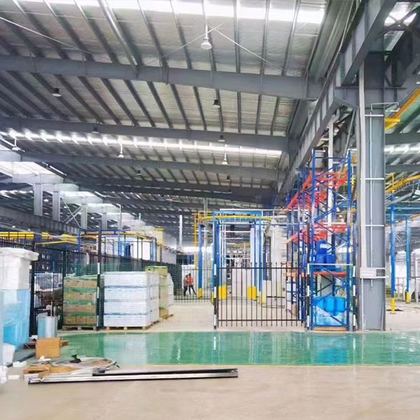 Full set of aluminum profile plastic spray assembly line